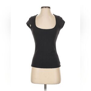 Free People Intimately Seam Scoop Neck T-Shirt, Small